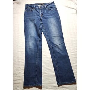 Levis Pants Womens Size 31x32 Blue Bold Curve Classic Rise Straight
